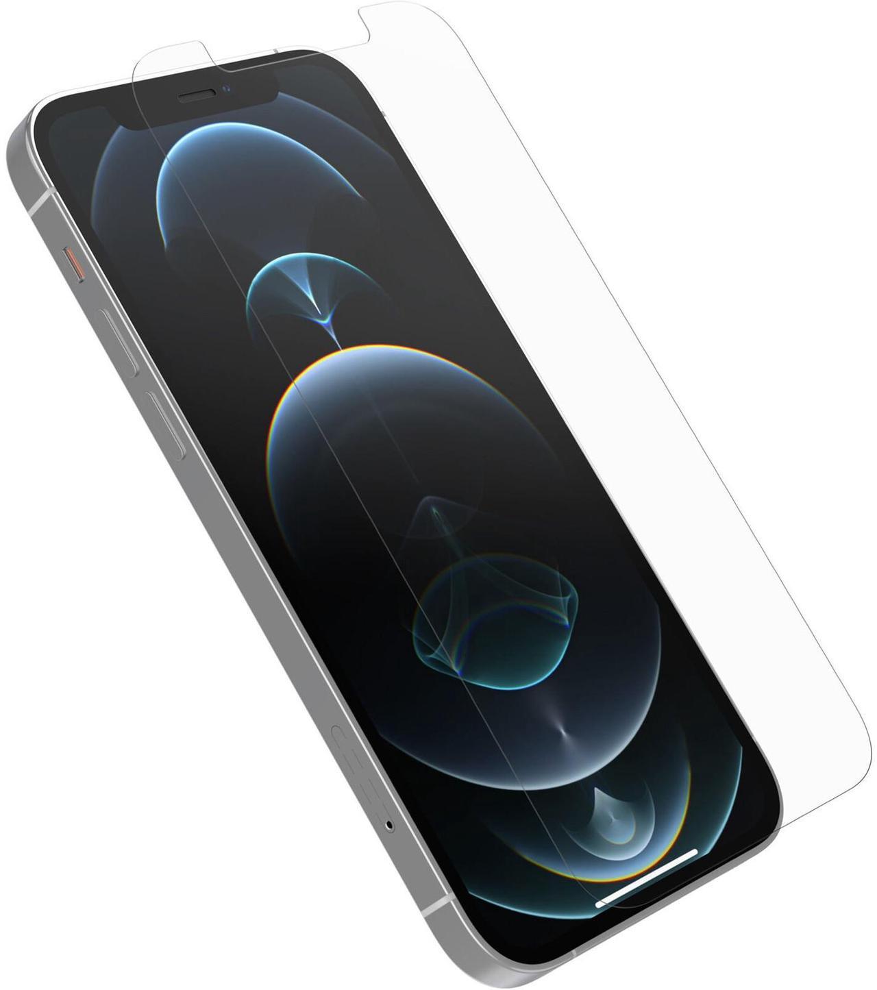 Main image of OtterBox Alpha Glass Clear Screen Protector for iPhone 12 and iPhone 12 Pro 77-65419