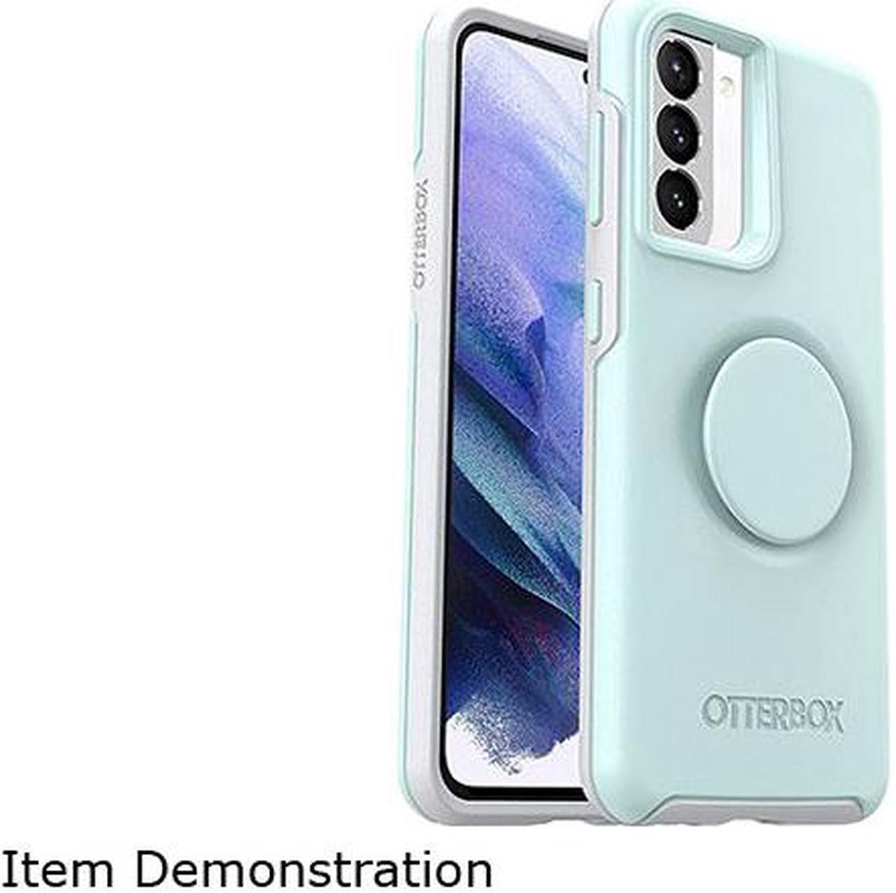 Main image of OtterBox Otter + Pop Symmetry Series Tranquil Waters Light Teal Case for Galaxy S21 5G 77-81776