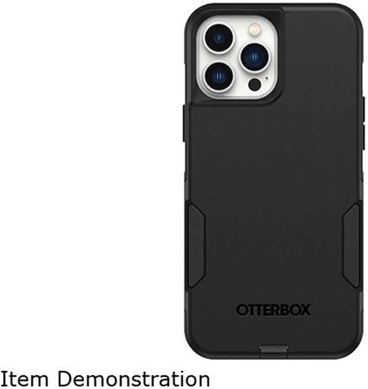 Main image of OtterBox Commuter Series Antimicrobial Case Black Case for iPhone 13 Pro Max 77-83450