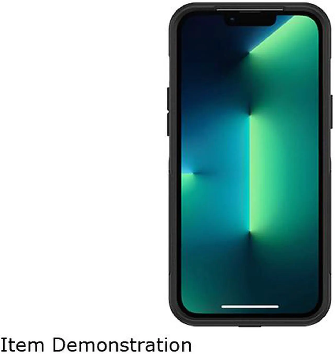 Alt view image 2 of 4 - OtterBox Commuter Series Antimicrobial Case Black Case for iPhone 13 Pro Max 77-83450