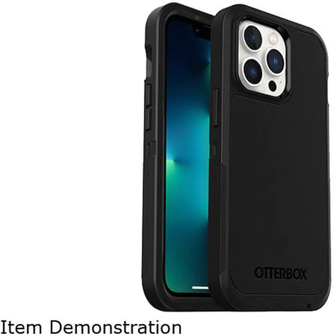 Alt view image 4 of 5 - OtterBox Defender Series Pro XT Case with MagSafe Black Case for iPhone 13 Pro 77-85618