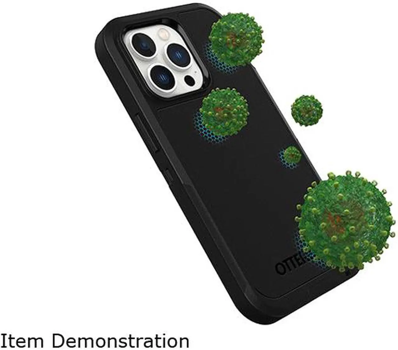 Alt view image 5 of 5 - OtterBox Defender Series Pro XT Case with MagSafe Black Case for iPhone 13 Pro 77-85618