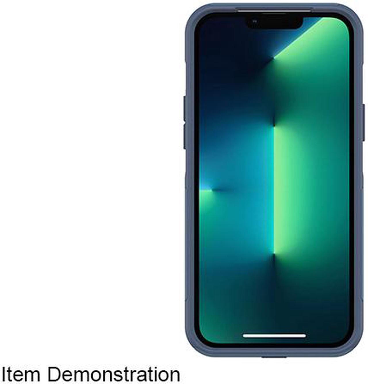 Alt view image 2 of 3 - OtterBox Commuter Series Antimicrobial Rock Skip Way (Blue) iPhone 13 Pro Max and iPhone 12 Pro Max Case 77-83456