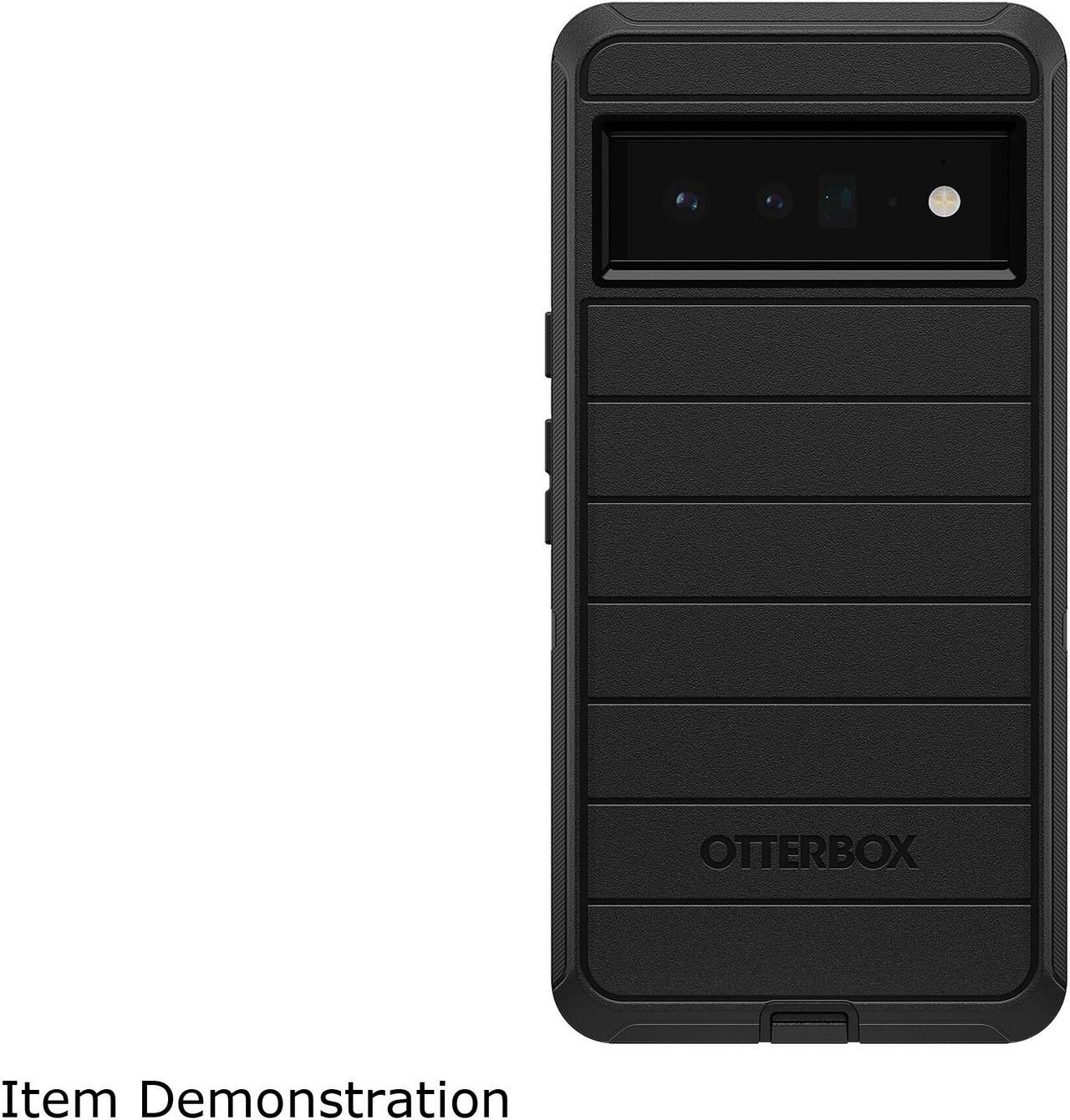 Alt view image 2 of 3 - OtterBox Defender Series Pro Black Pixel 6 Pro Defender Case 77-84068