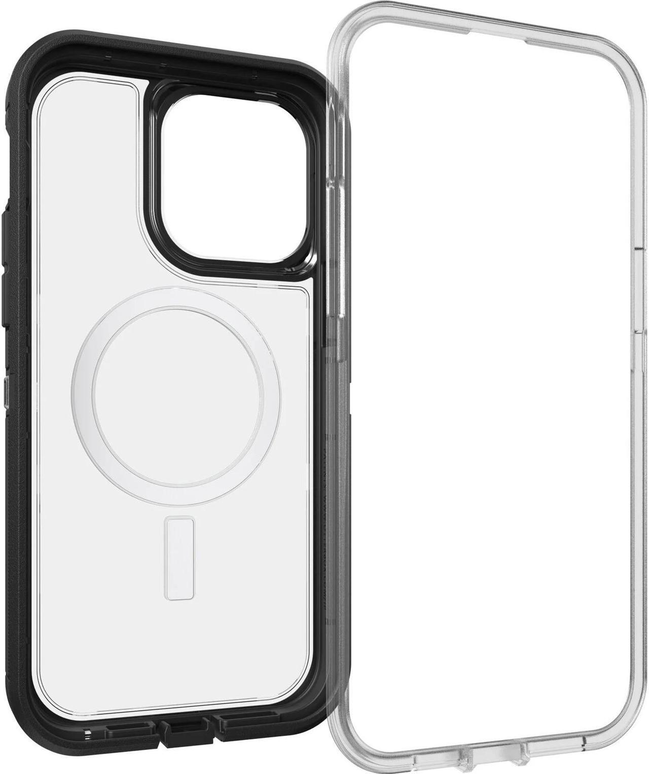 Alt view image 2 of 4 - OtterBox 77-90072 Defender Series Pro XT Clear iPhone 14 Pro Max Case with MagSafe