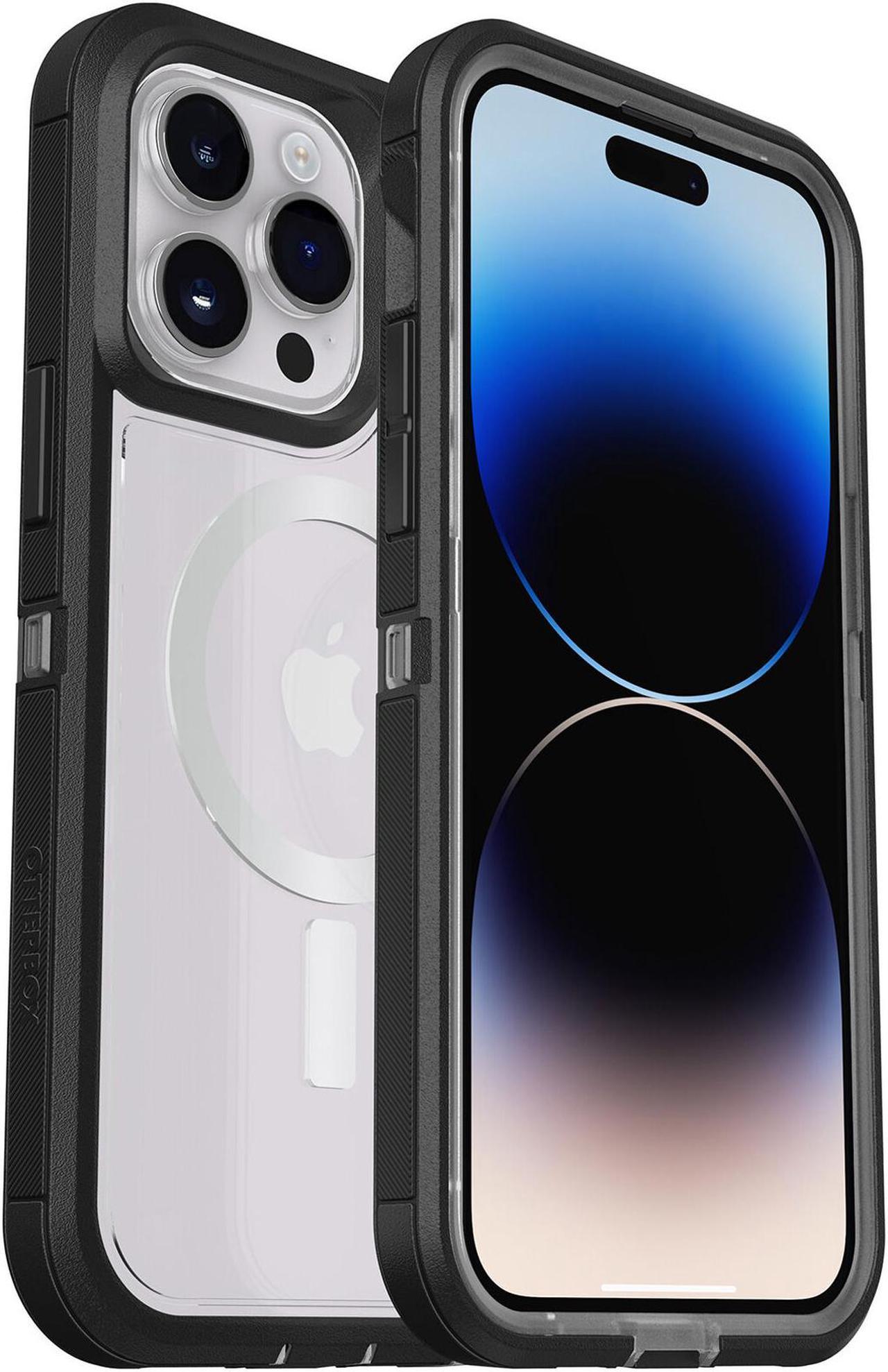 Main image of OtterBox Defender Series XT Black Crystal (Clear/Black) iPhone 14 Pro Max Case with MagSafe 77-90066