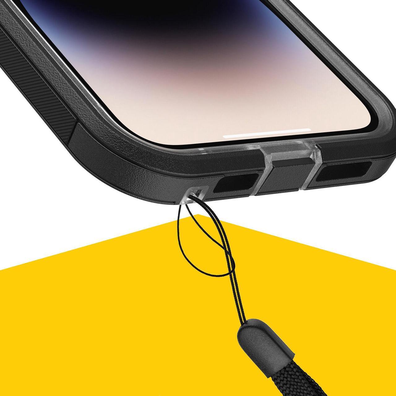 Alt view image 3 of 3 - OtterBox Defender Series XT Black Crystal (Clear/Black) iPhone 14 Pro Max Case with MagSafe 77-90066