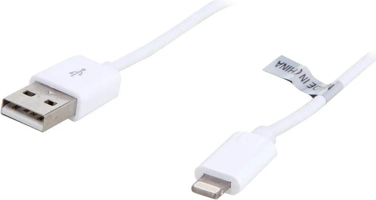Main image of Nippon Labs USB-LI-3WH 3 ft. MFi Certified White Apple 8-pin Lightning Connector to USB 3ft Cable for Apple iPhone5, iPad4, iPad Mini, iPod Touch 5th Gen, iPod Nano 7th Gen - Charge and Sync Cable 3 f