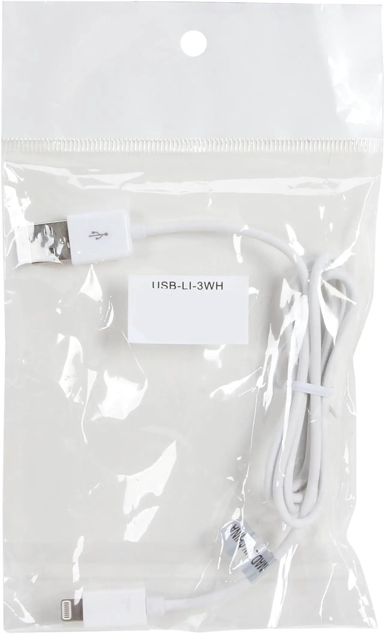 Alt view image 3 of 3 - Nippon Labs USB-LI-3WH 3 ft. MFi Certified White Apple 8-pin Lightning Connector to USB 3ft Cable for Apple iPhone5, iPad4, iPad Mini, iPod Touch 5th Gen, iPod Nano 7th Gen - Charge and Sync Cable 3 f