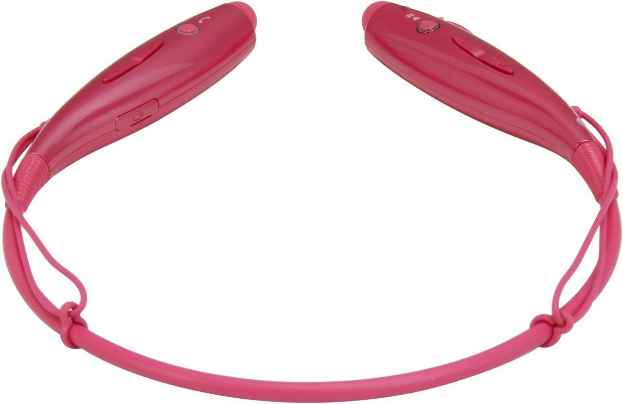 Alt view image 4 of 7 - LG HBS-730.ACUSPKK Pink HBS-730 TONE+ Bluetooth Stereo Headset