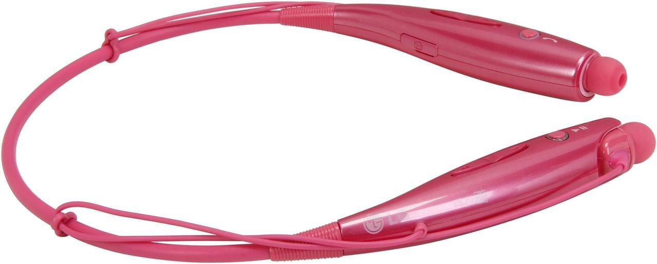 Alt view image 5 of 7 - LG HBS-730.ACUSPKK Pink HBS-730 TONE+ Bluetooth Stereo Headset