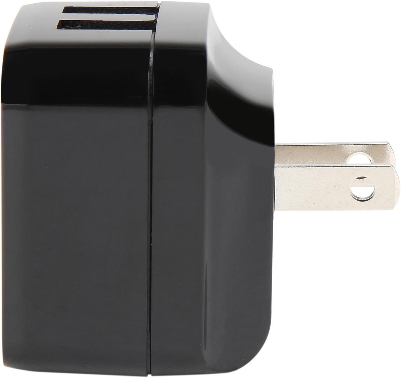 Alt view image 5 of 7 - StarTech USB2PACBK Travel USB Wall Charger - 2 Port - Black - Universal Travel Adapter - International Power Adapter - USB Charger