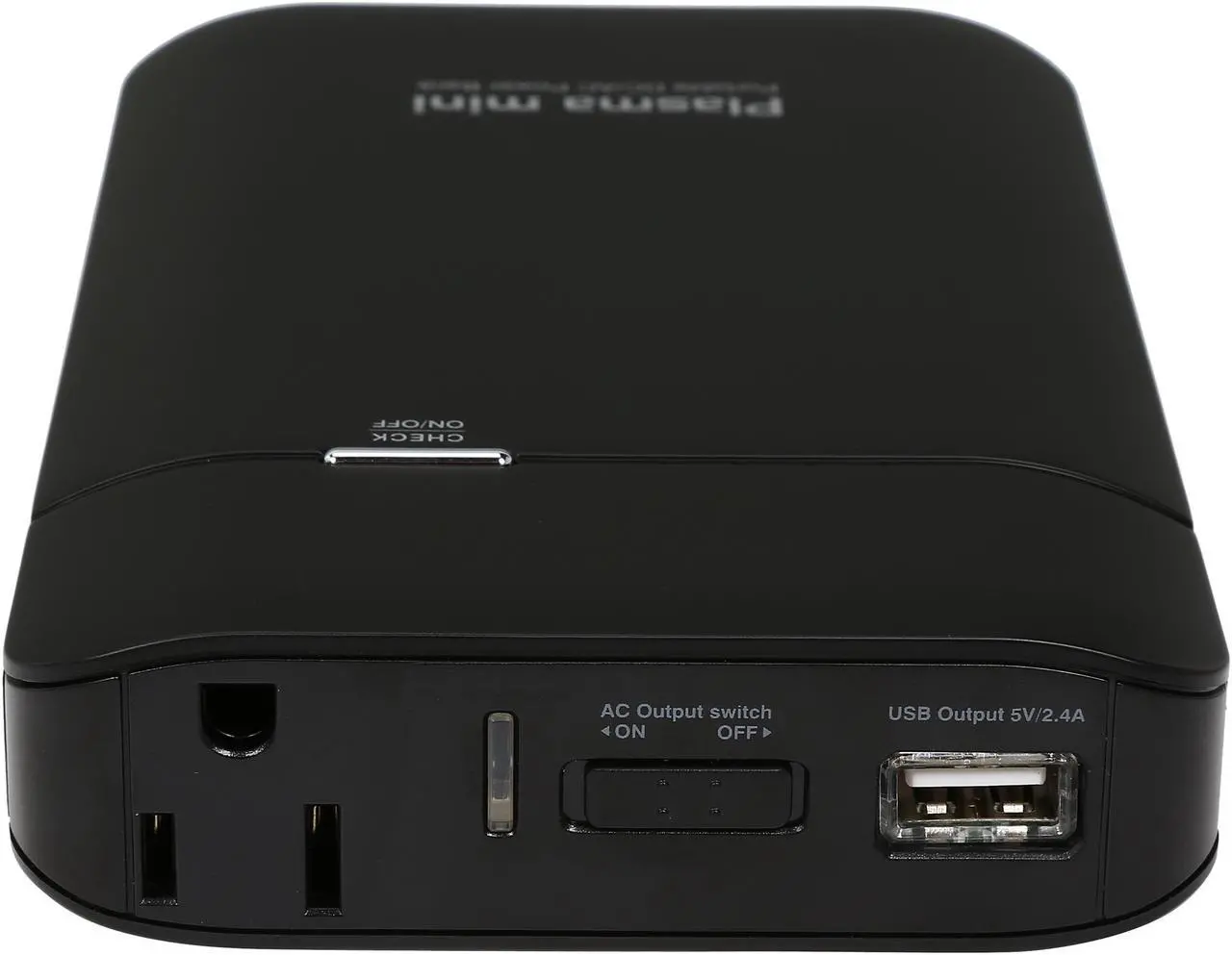 Alt view image 6 of 7 - Rosewill PB-U2-12000-BK, Plasma-Mini - Black, 12,000 mAh AC Portable Power Bank for Laptops, Smartphones, iPhones, iPads, iPods, PSPs, Etc.