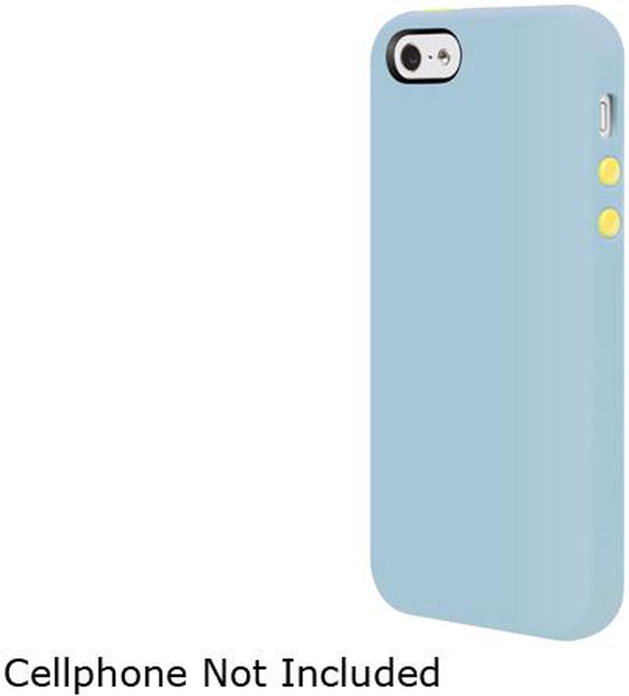 Alt view image 3 of 6 - SwitchEasy Colors Baby Blue Slim Case for iPhone 5 SW-COL5-BBL