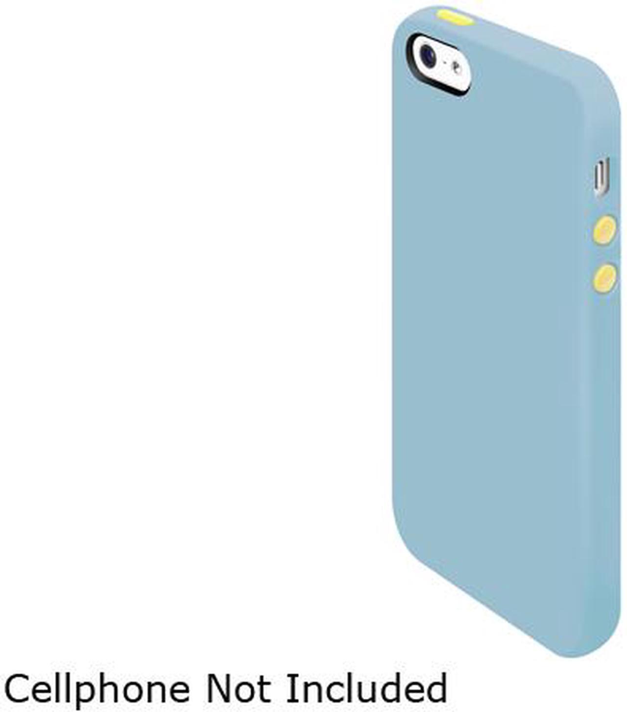 Alt view image 4 of 6 - SwitchEasy Colors Baby Blue Slim Case for iPhone 5 SW-COL5-BBL
