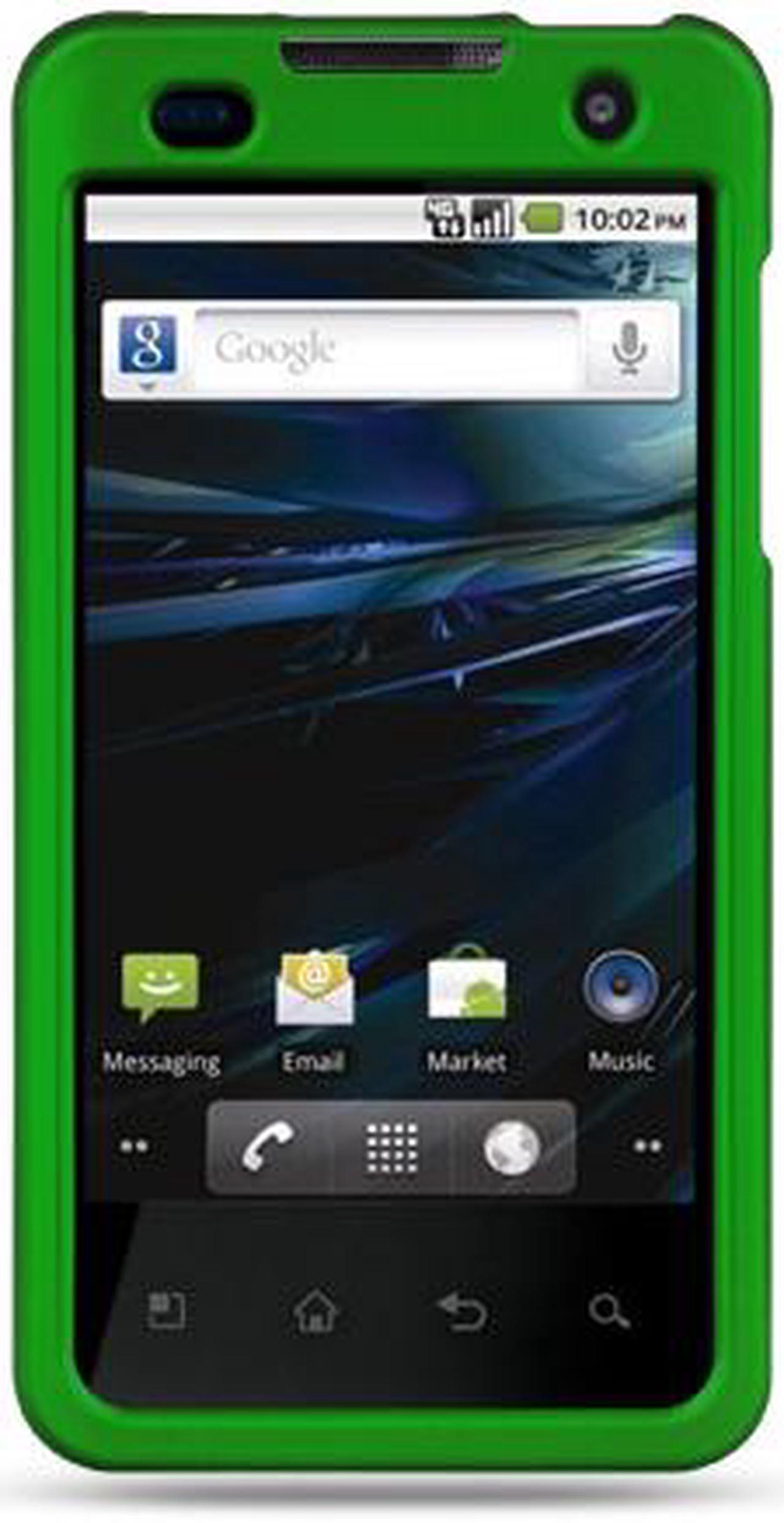 Main image of LG G2x/LG Optimus 2x Green Crystal Rubberized Case