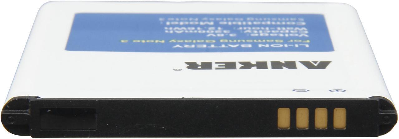 Alt view image 8 of 9 - Anker 2 x 3200mAh Li-ion Replacement Batteries for Samsung Galaxy NOTE 3 III, SM-N9005, SM-N9000, AT&T SM-N900A, Verizon SM-N900V, with NFC/Google Wallet, with Anker Travel Charger