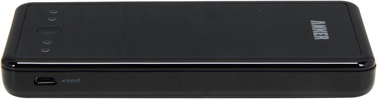 Alt view image 3 of 6 - Anker 2nd Gen Astro E3 Black 10000mAh Dual-Port Power Bank with PowerIQ Technology for most Smartphones, Tablets, PS Vita and other USB-charged devices 79AN7917-BA