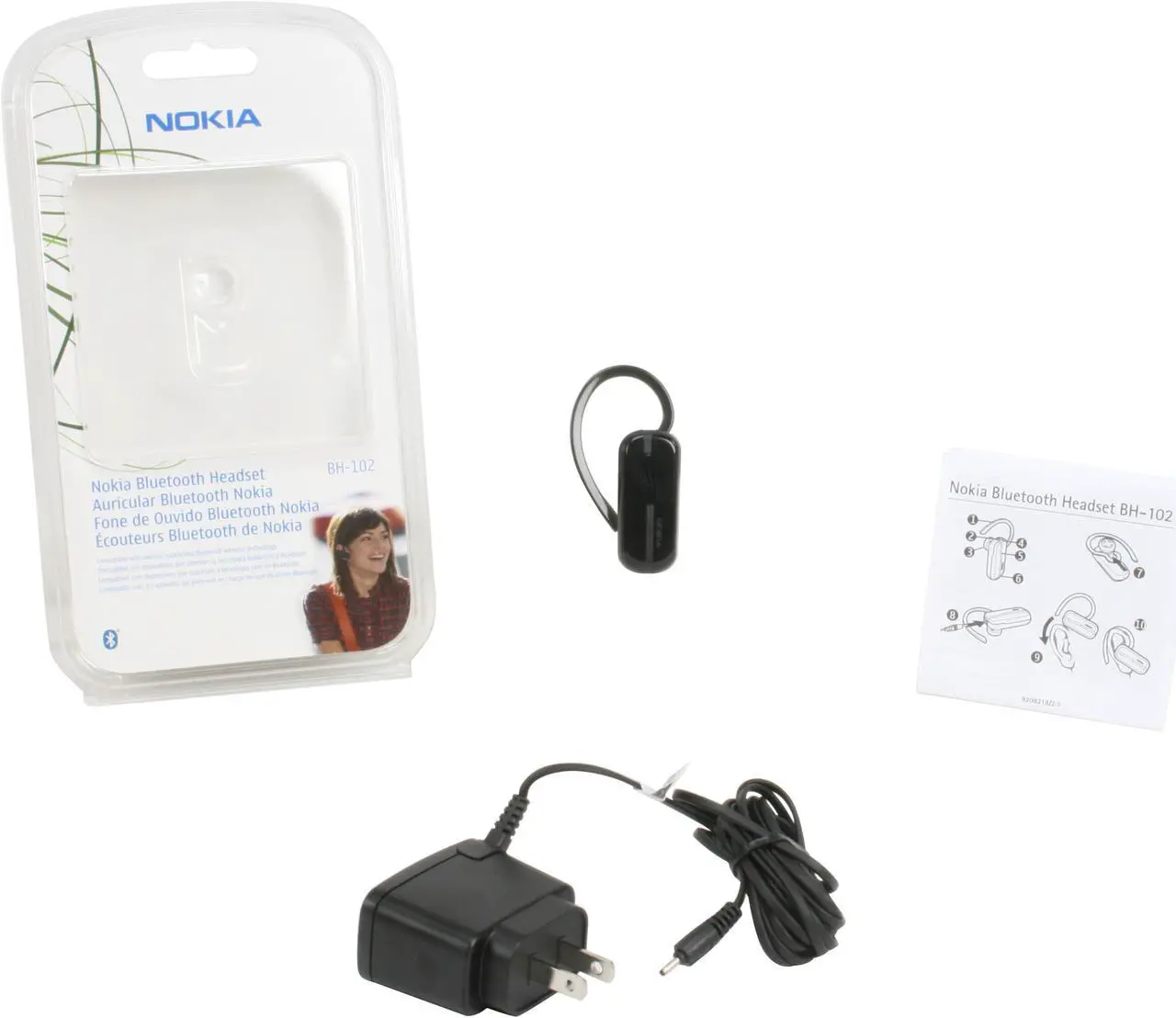 Alt view image 7 of 7 - NOKIA BH-102 Bluetooth Headset