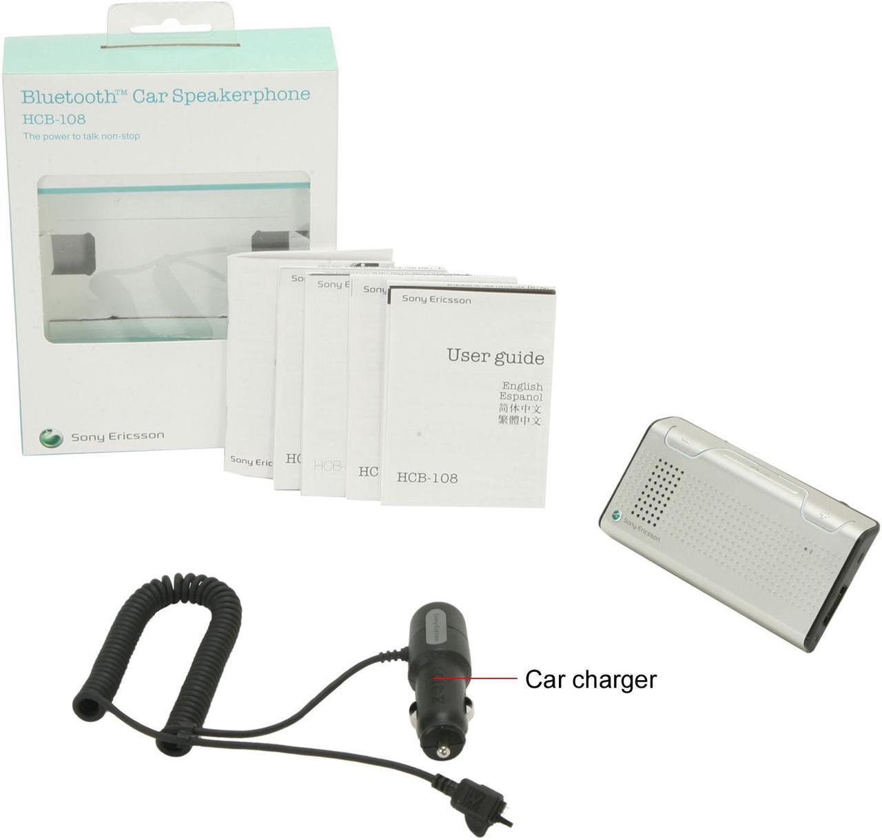 Alt view image 10 of 10 - Sony Ericsson Bluetooth Car kit Silver (HCB-108)