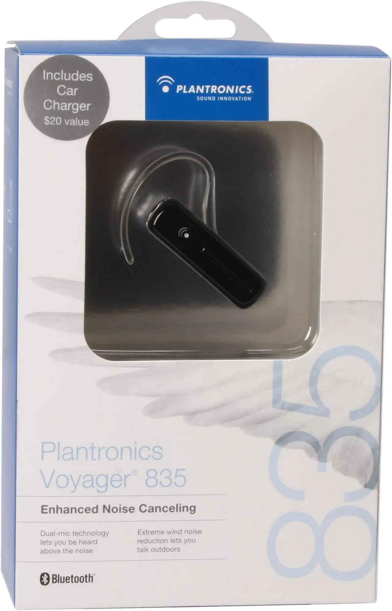 Alt view image 8 of 8 - PLANTRONICS Over the Ear Bluetooth Headset (Voyager 835)