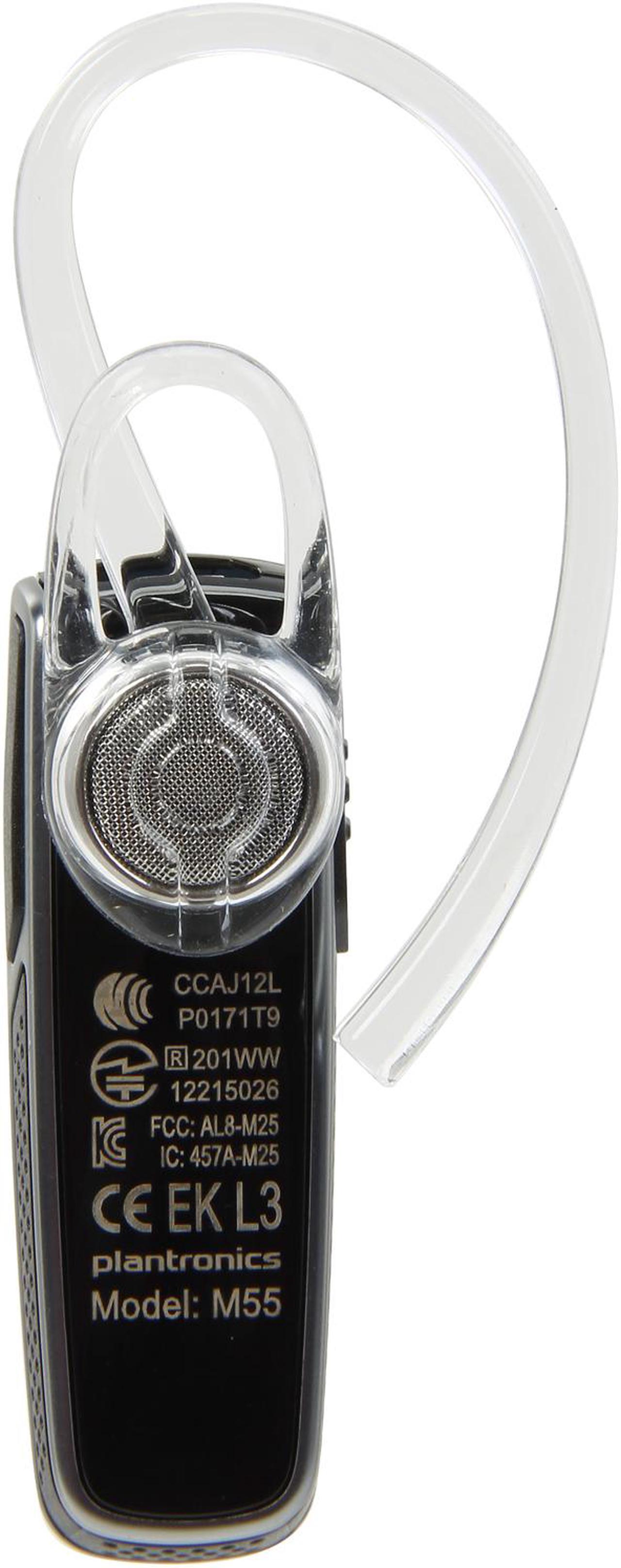 Alt view image 5 of 8 - PLANTRONICS M55 Bluetooth Headset with Vocalyst