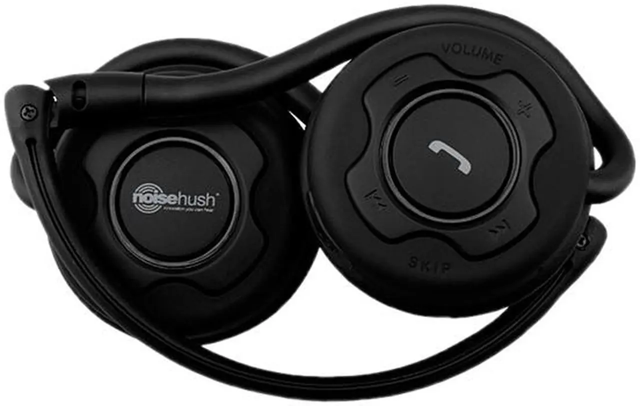 Alt view image 3 of 5 - NoiseHush NS400-11940 Black Bluetooth Stereo Headset