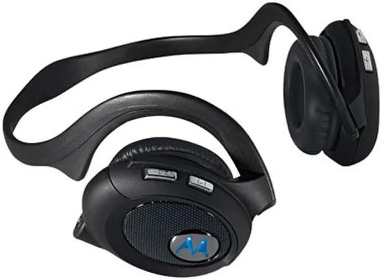 Alt view image 2 of 5 - MOTOROLA HT820 Talk & Tunes Black Bluetooth Stereo Headphone
