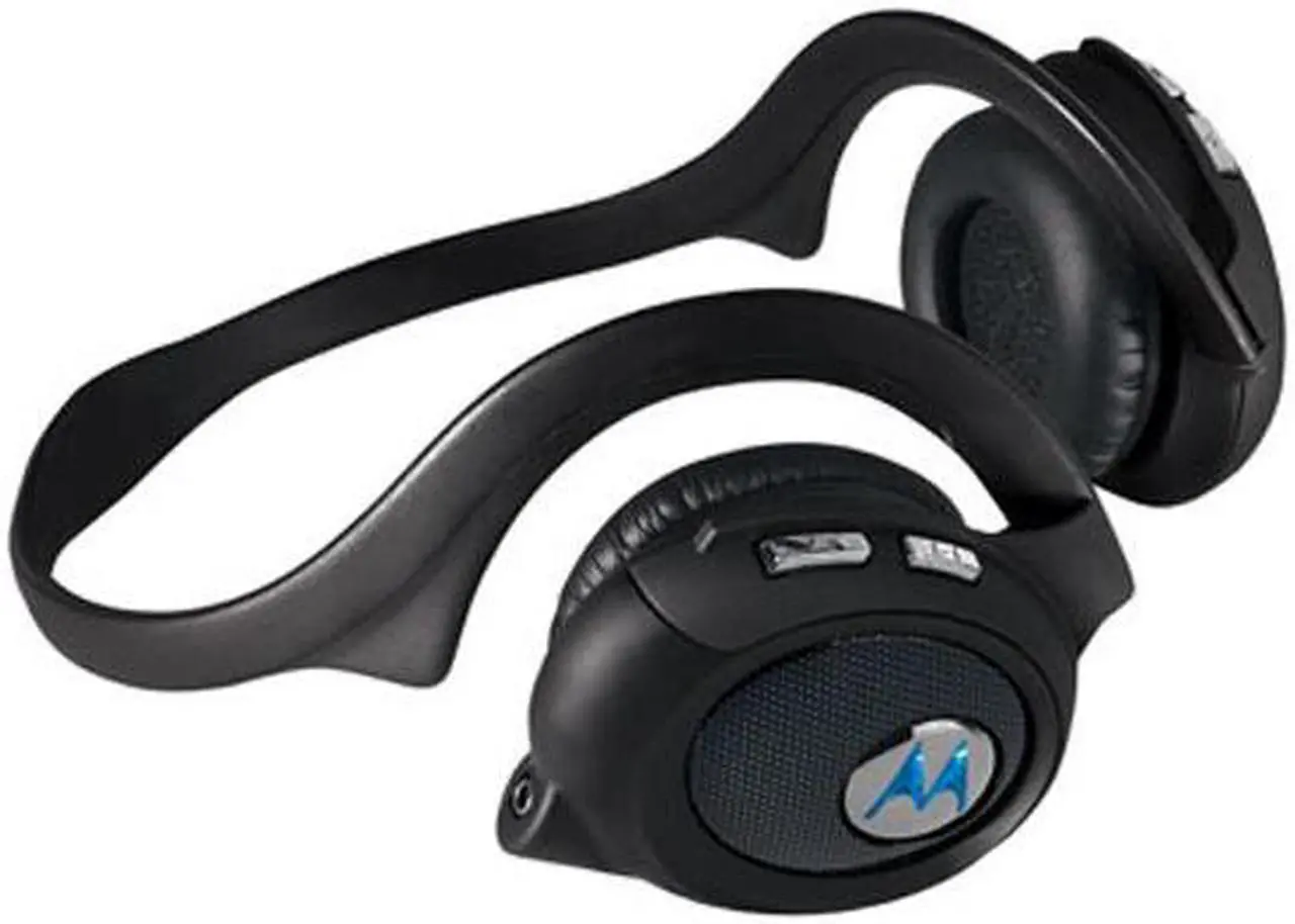 Alt view image 3 of 5 - MOTOROLA HT820 Talk & Tunes Black Bluetooth Stereo Headphone