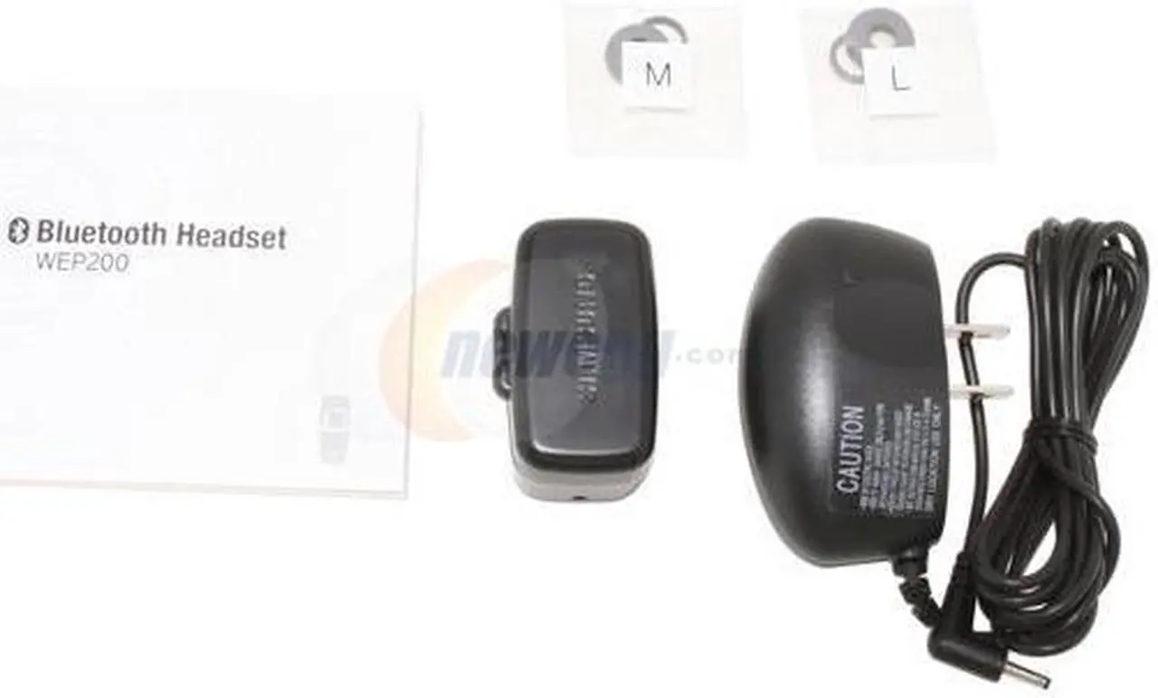 Alt view image 4 of 5 - Samsung WEP200 White Bluetooth Headset