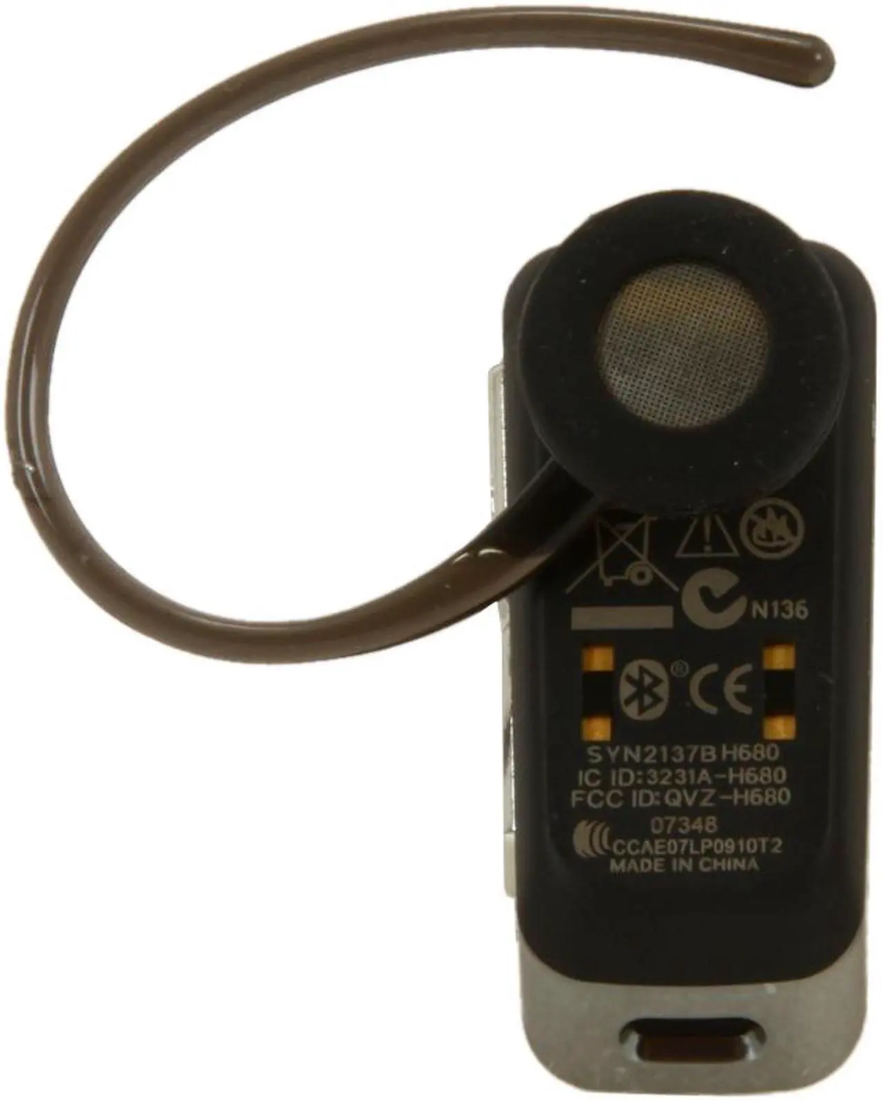 Alt view image 3 of 11 - Motorola Over-the-ear Bluetooth Headset (H680)