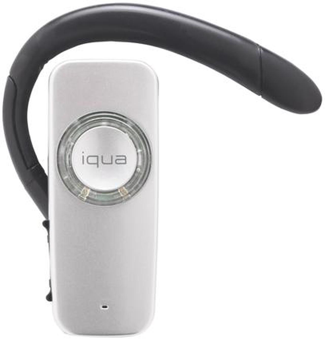 Alt view image 2 of 3 - iqua BHS-306 SILVER BlueTooth Wireless Headset