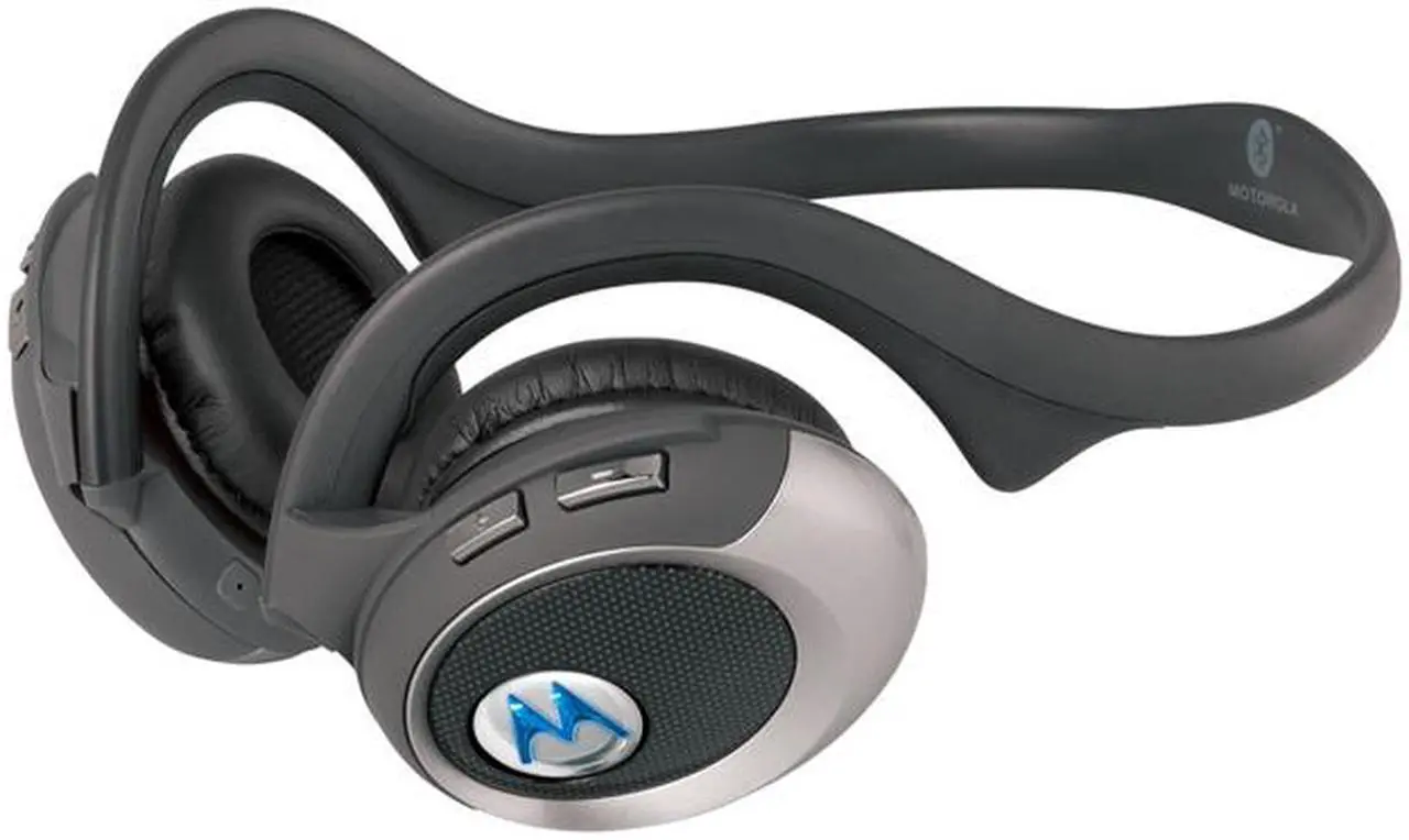Alt view image 2 of 15 - MOTOROLA HT820 Talk & Tunes Silver Bluetooth Stereo Headphone