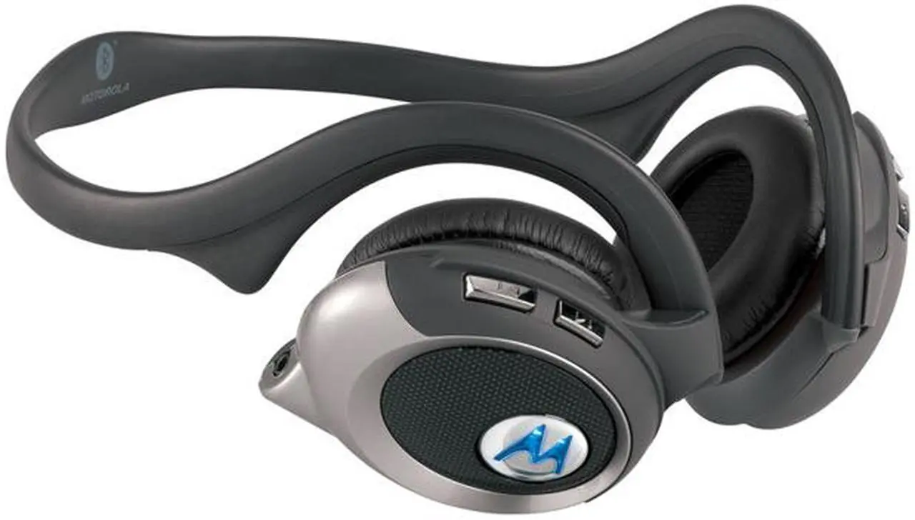 Alt view image 3 of 15 - MOTOROLA HT820 Talk & Tunes Silver Bluetooth Stereo Headphone