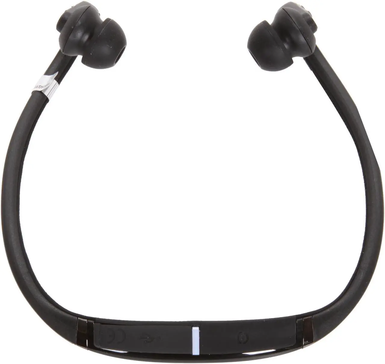 Alt view image 4 of 5 - Motorola Behind the Neck Stereo Bluetooth Headphone High-Definition Audio Black (S9 HD)