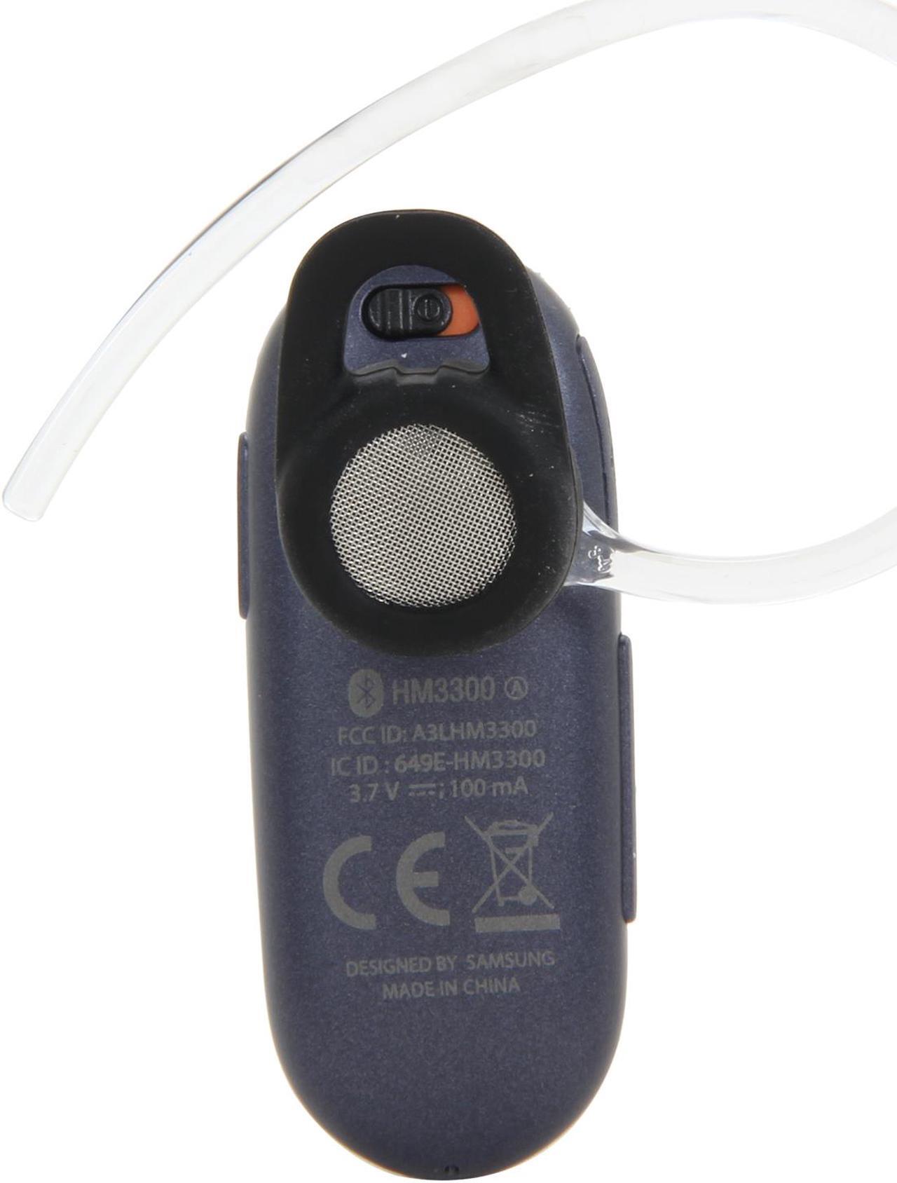 Alt view image 6 of 8 - Samsung HM3300 Blue Bluetooth Headset
