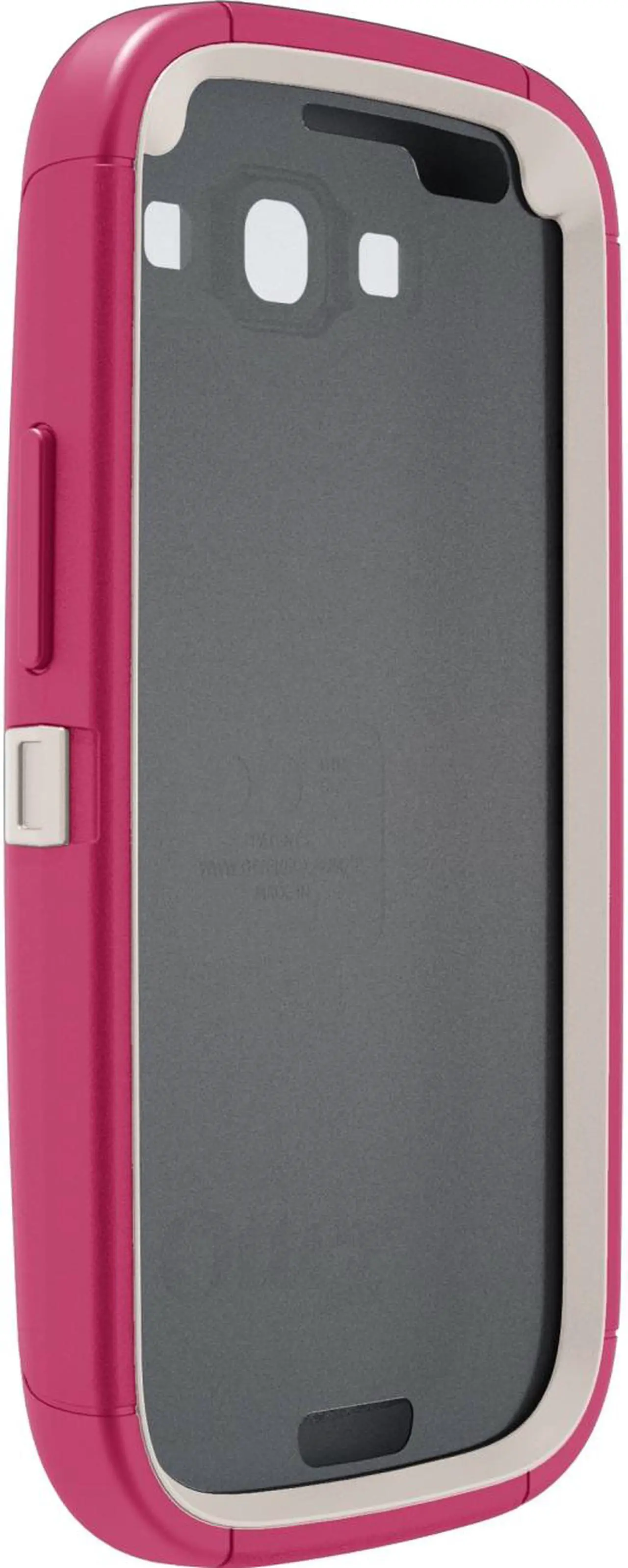 Main image of OtterBox Defender Blush (Stone Grey / Peony Pink) Case For Samsung Galaxy S3 77-22435