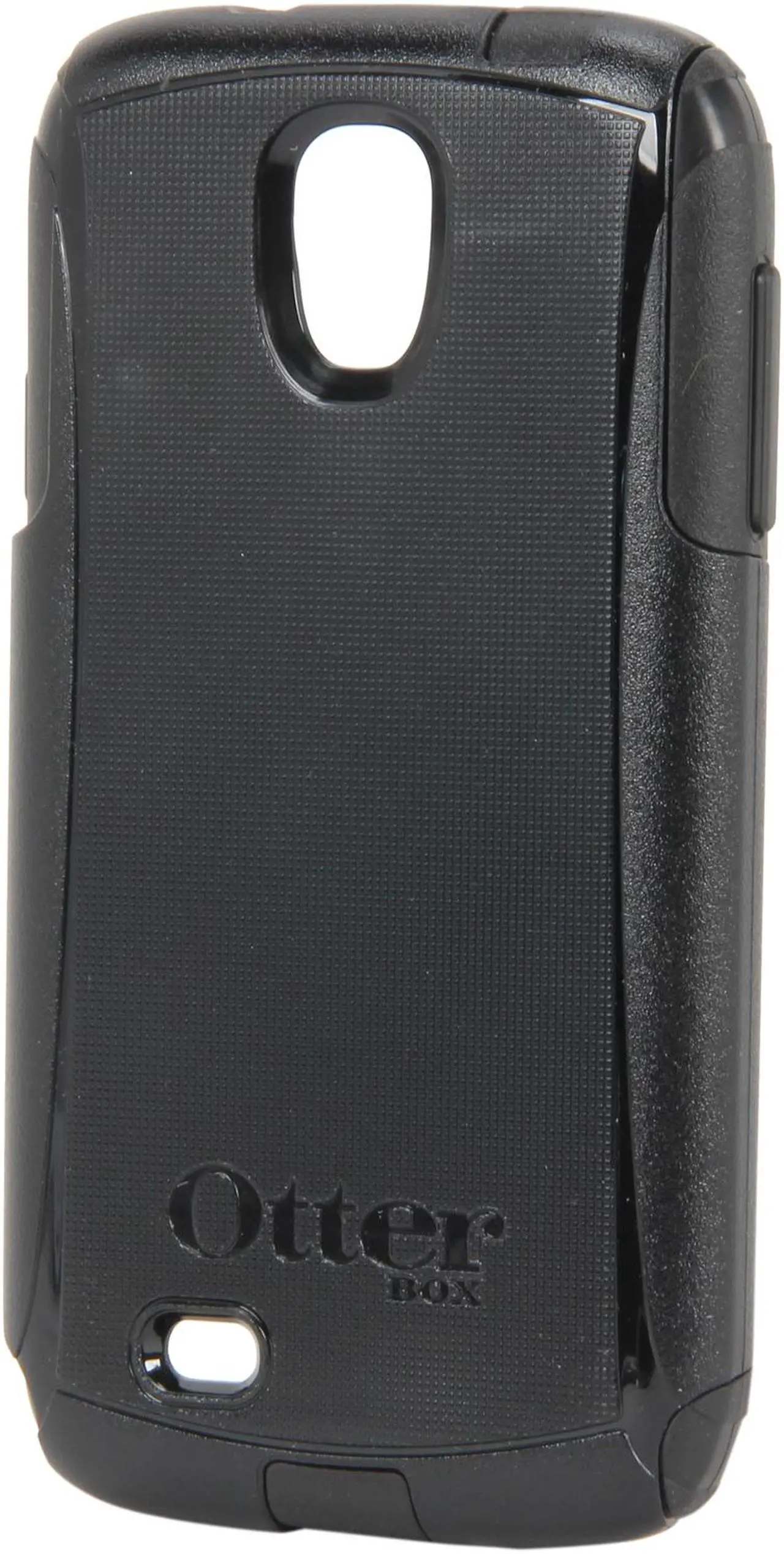 Alt view image 3 of 10 - OtterBox Commuter Black Solid Case for Samsung Galaxy S4 77-27604