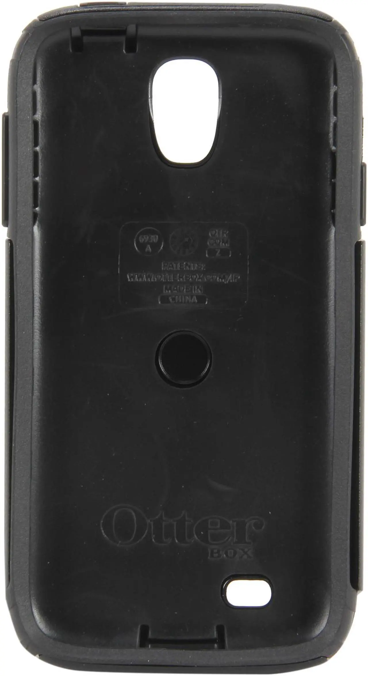 Alt view image 5 of 10 - OtterBox Commuter Black Solid Case for Samsung Galaxy S4 77-27604