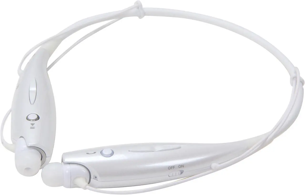 Alt view image 2 of 6 - LG HBS-730 White TONE+ Wireless Bluetooth Stereo Headset