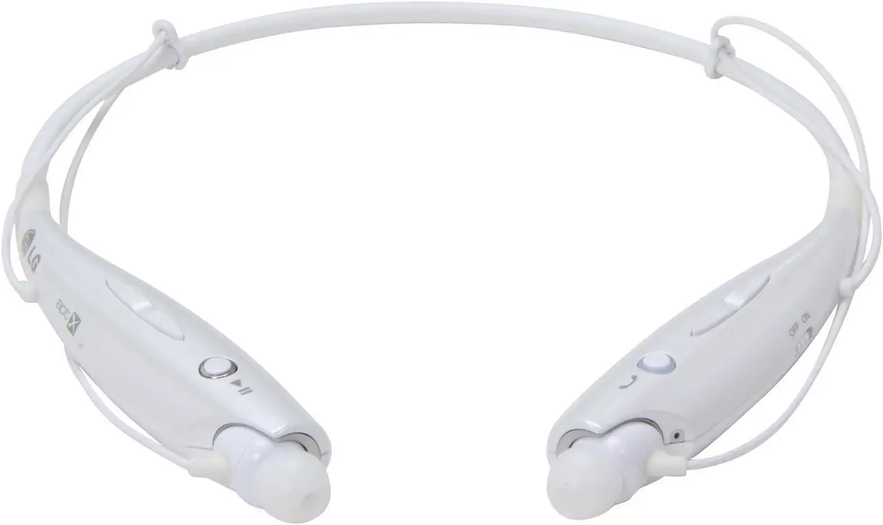 Alt view image 3 of 6 - LG HBS-730 White TONE+ Wireless Bluetooth Stereo Headset