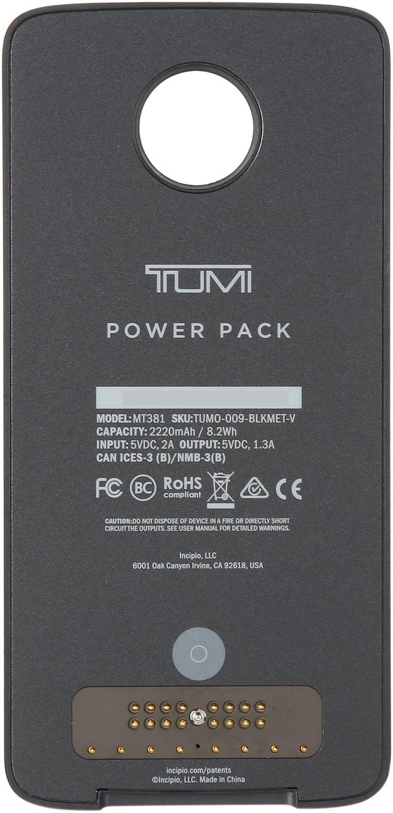 Alt view image 4 of 6 - TUMI Power Pack 89878N Moto Mod