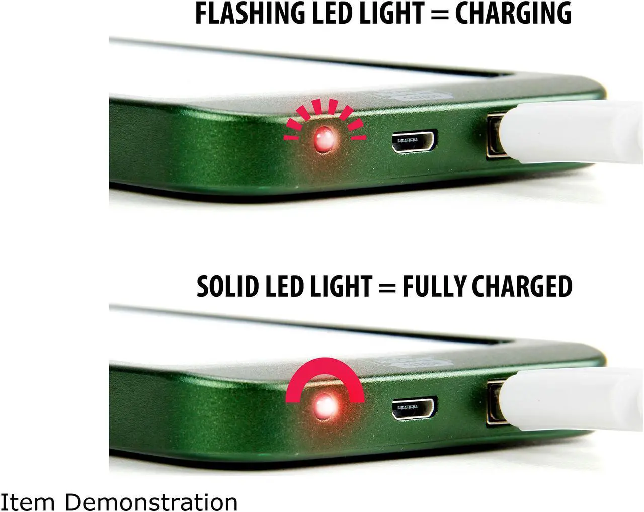Alt view image 5 of 5 - ReVIVE Solar ReStore SL2600 CHSRSL2100GREW 2600mAh USB Solar Powered Battery Charger - Green