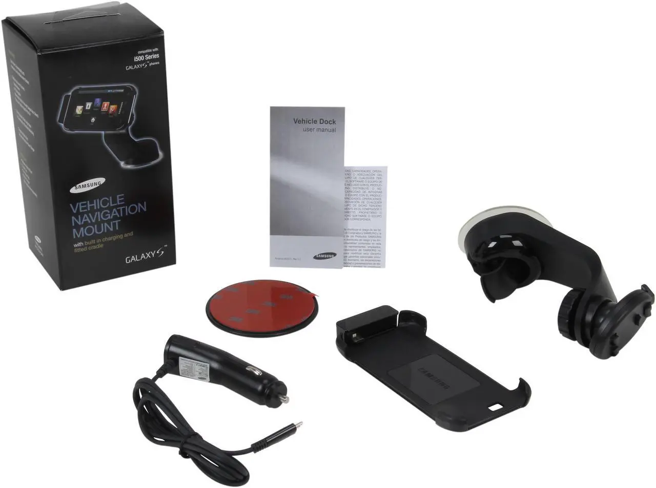 Alt view image 5 of 5 - SAMSUNG Black Vehicle Navigation Mount For Galaxy S Showcase i500 ECS-M985BEGSTA