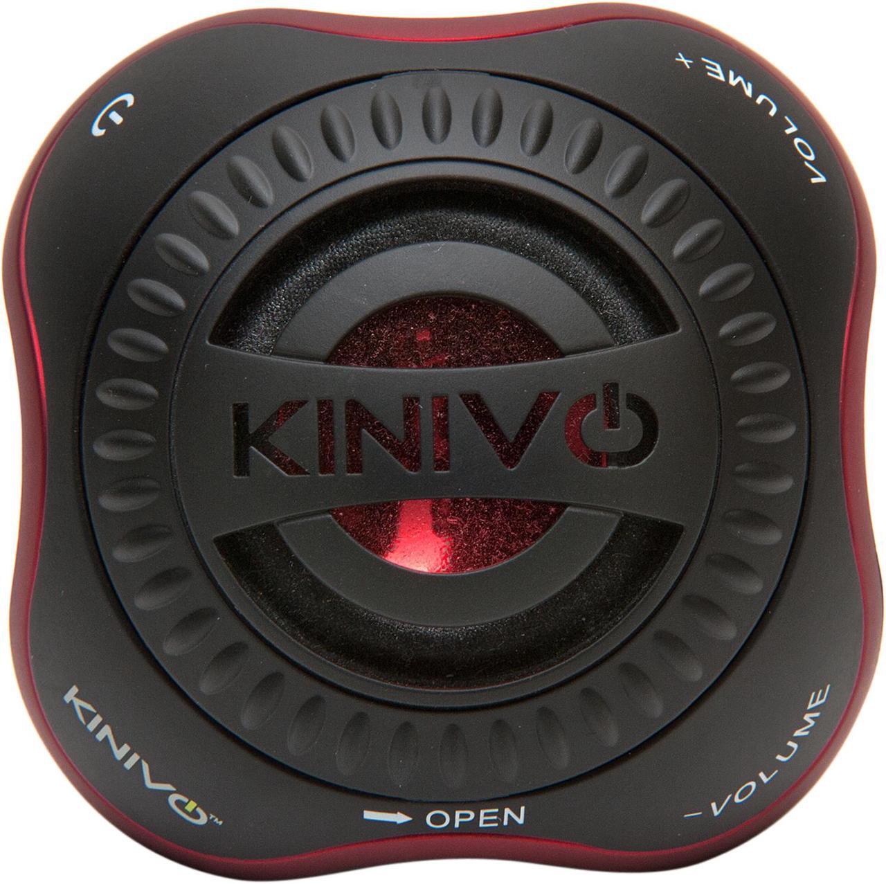 Alt view image 3 of 7 - Kinivo 3.5mm Mini Speaker with Rechargeable Battery ZX100