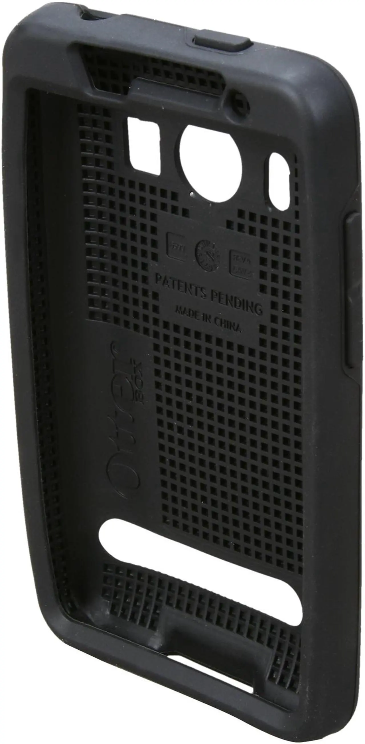 Main image of OtterBox Impact Black Solid Case for HTC EVO 4G                                                                                 HTC1-EVO4G-20-C4OTR