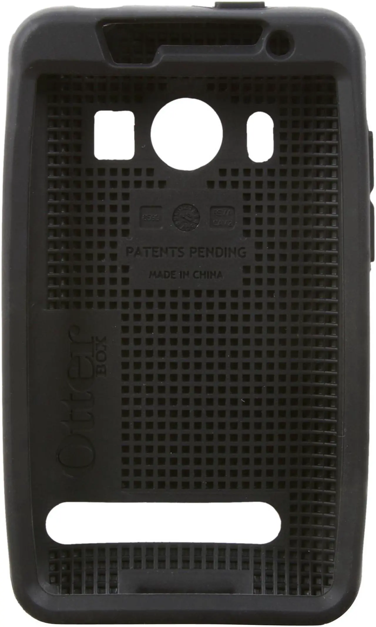 Alt view image 2 of 11 - OtterBox Impact Black Solid Case for HTC EVO 4G                                                                                 HTC1-EVO4G-20-C4OTR