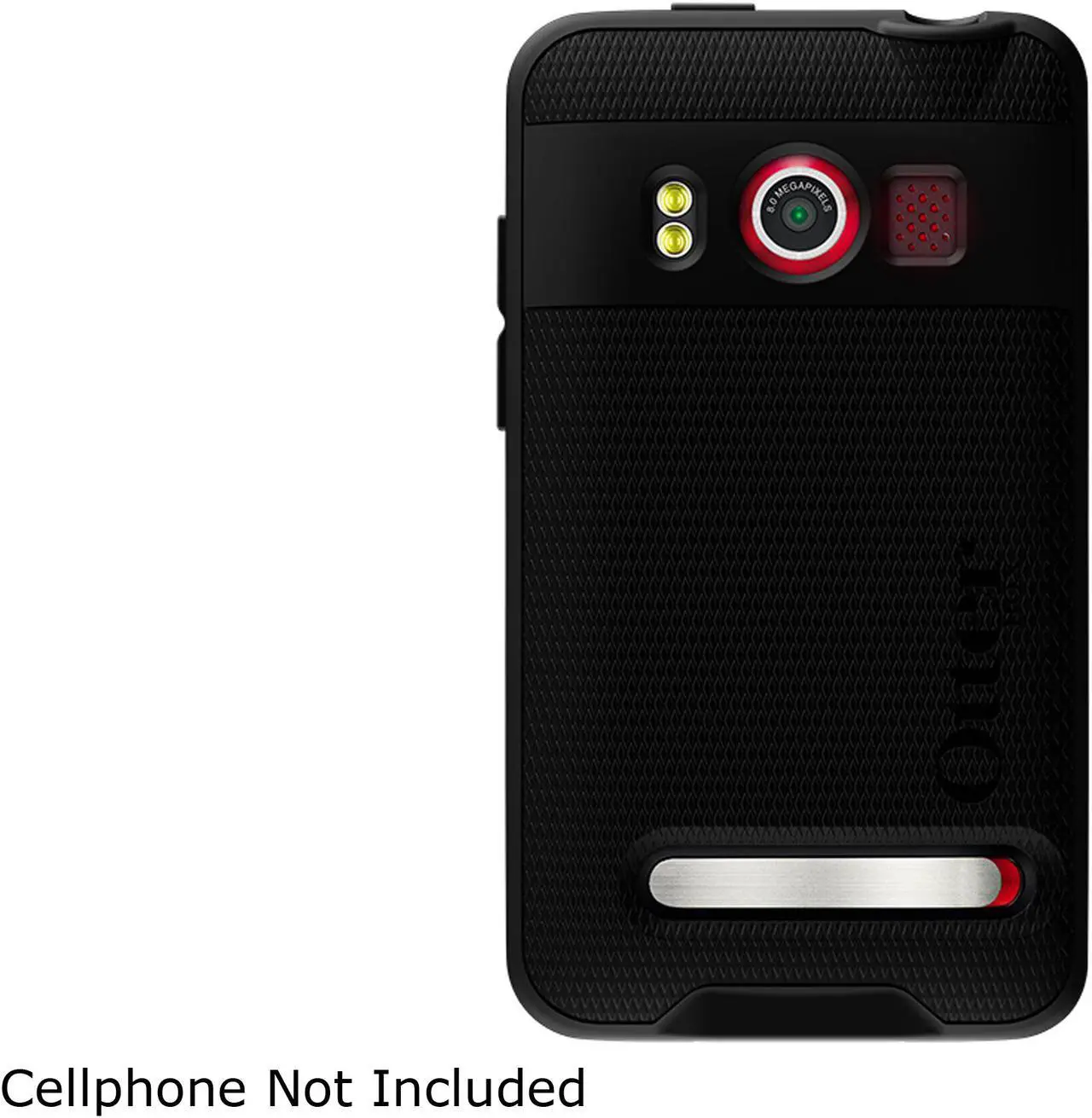 Alt view image 9 of 11 - OtterBox Impact Black Solid Case for HTC EVO 4G                                                                                 HTC1-EVO4G-20-C4OTR