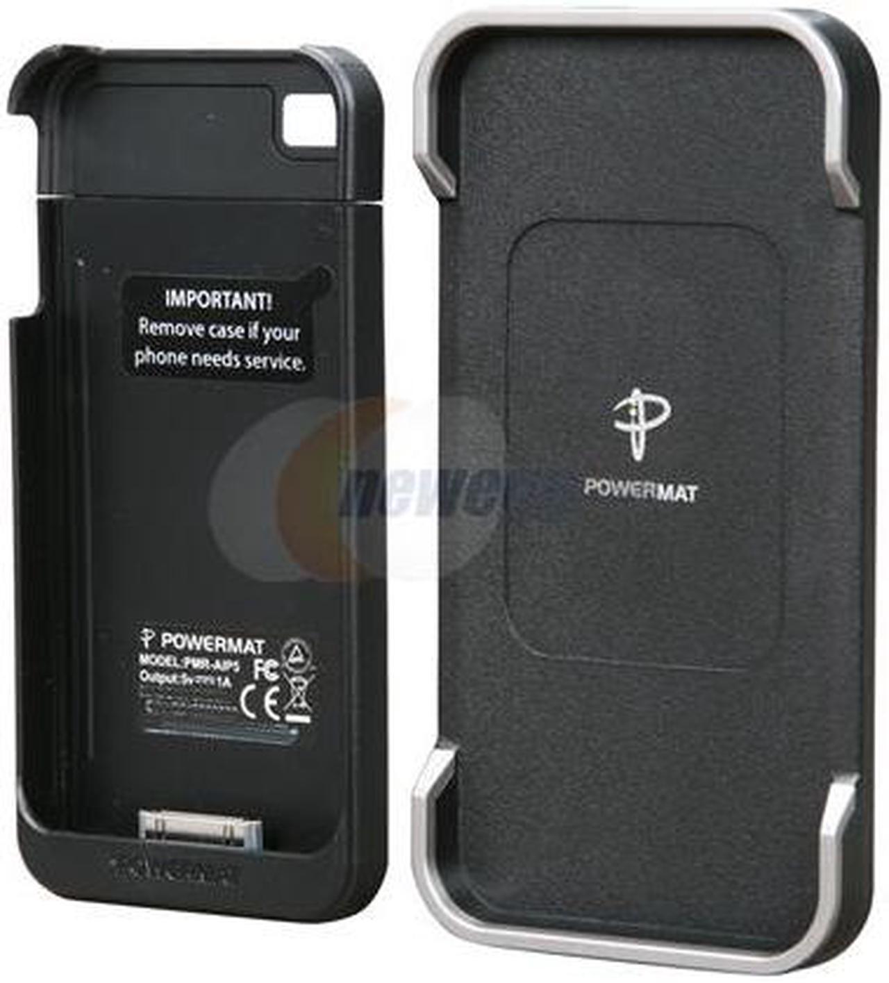 Alt view image 2 of 7 - Powermat Wireless Charging Receiver Case & Charging Mat bundle for iPhone 4 (PMM-1P4-B19)
