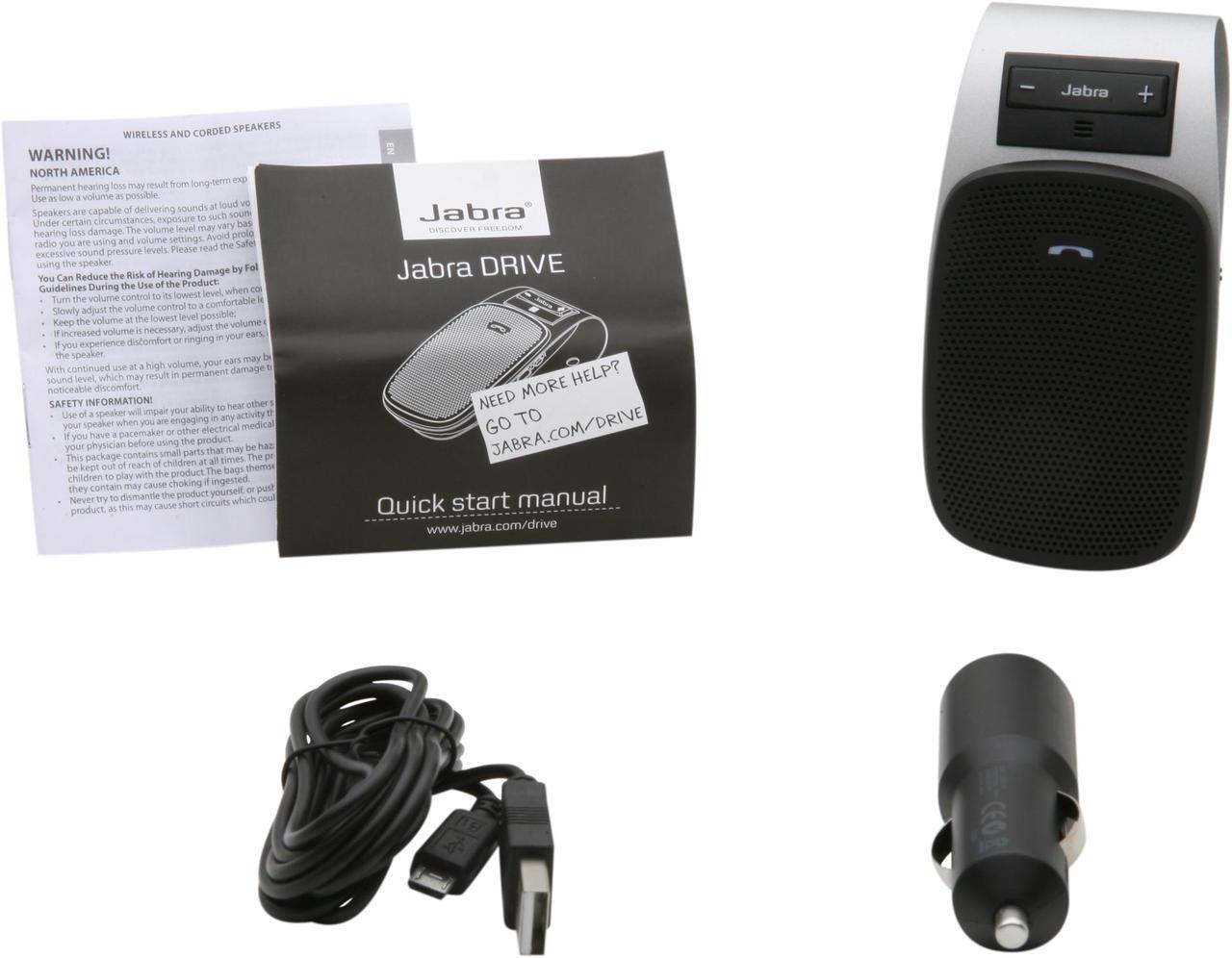 Alt view image 6 of 7 - Jabra Drive Bluetooth In-Car Speaker for Music and Calls Black